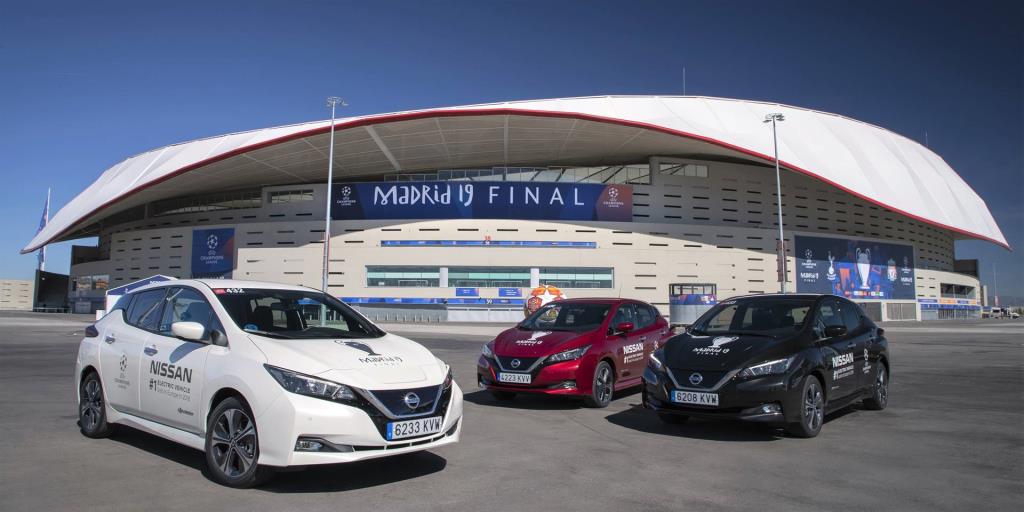 Nissan Electrifies UEFA Champions League Final In Madrid