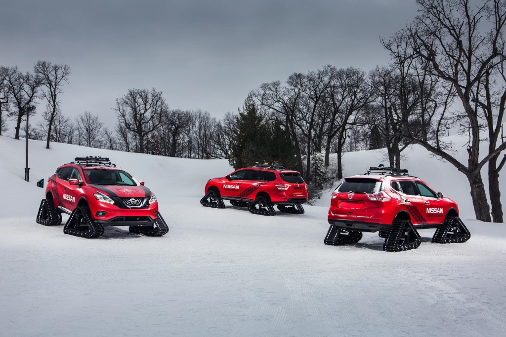 NISSAN UNLEASHES TRIO OF AGGRESSIVE 'WINTER WARRIOR' CONCEPTS JUST IN TIME FOR THE CHICAGO AUTO SHOW