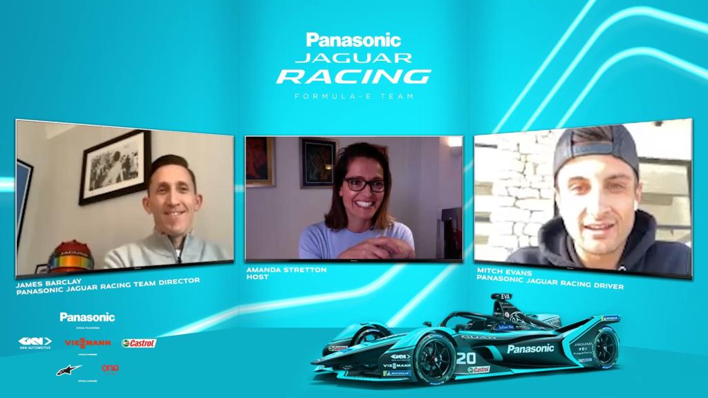 Panasonic Jaguar Racing Driver Mitch Evans And James Barclay To Host Formula E Video Chat Saturday, April 4Th, 2020