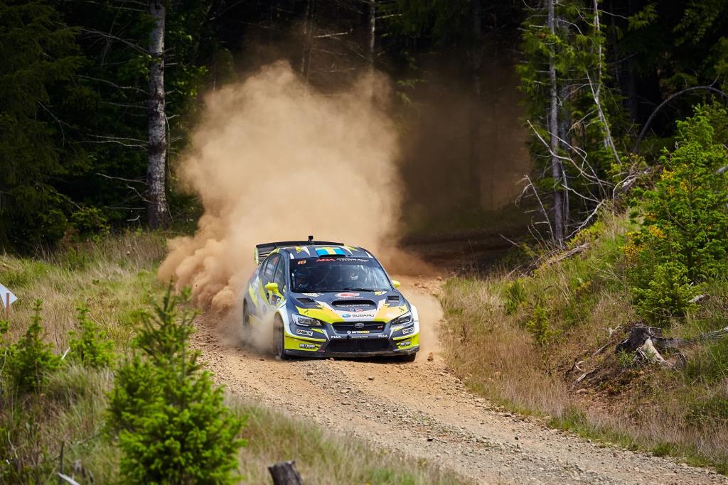 Patrik Sandell Wins The 2018 Olympus Rally In Stage Rally Debut With Subaru