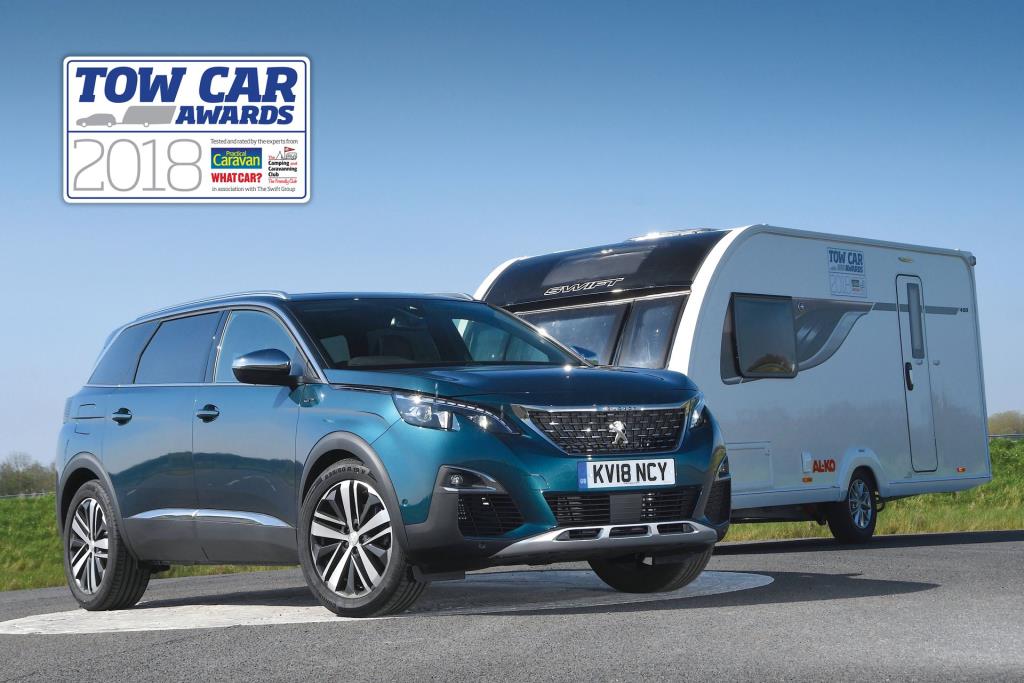 Peugeot 5008 SUV Scoops 'Best In Class' Win At 2018 Tow Car Awards