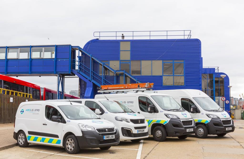 Peugeot Selected To Supply KeolisAmey Docklands Light Commercial Vehicle Fleet