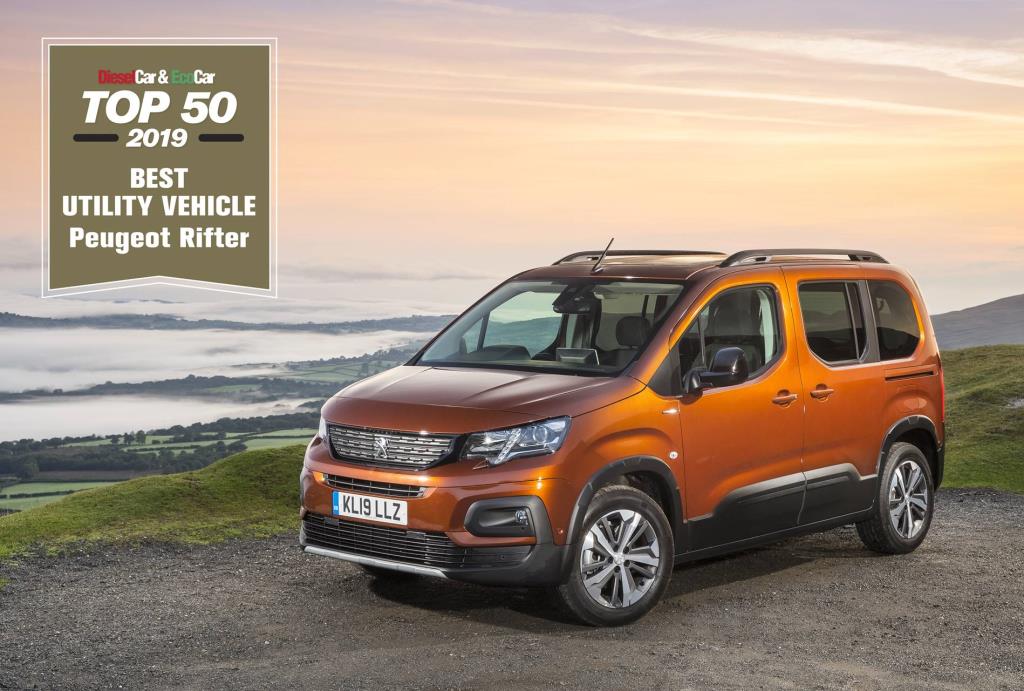 All-New Peugeot Rifter Named 'Best Utility Vehicle' At The Diesel Car & Ecocar Awards 2019