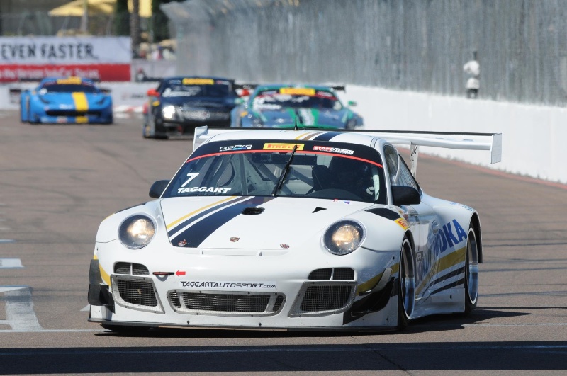 PORSCHE 911 GT3 R, PORSCHE CAYMAN S QUALIFY FOR PIRELLI WORLD CHALLENGE AT ST. PETE