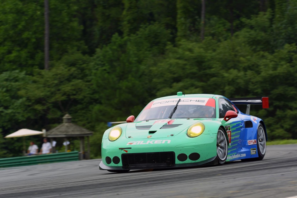 PORSCHE 911 RSR EARNS SECOND-PLACE OVERALL FINISH IN VIRGINIA, TAKES MANUFACTURER POINTS LEAD