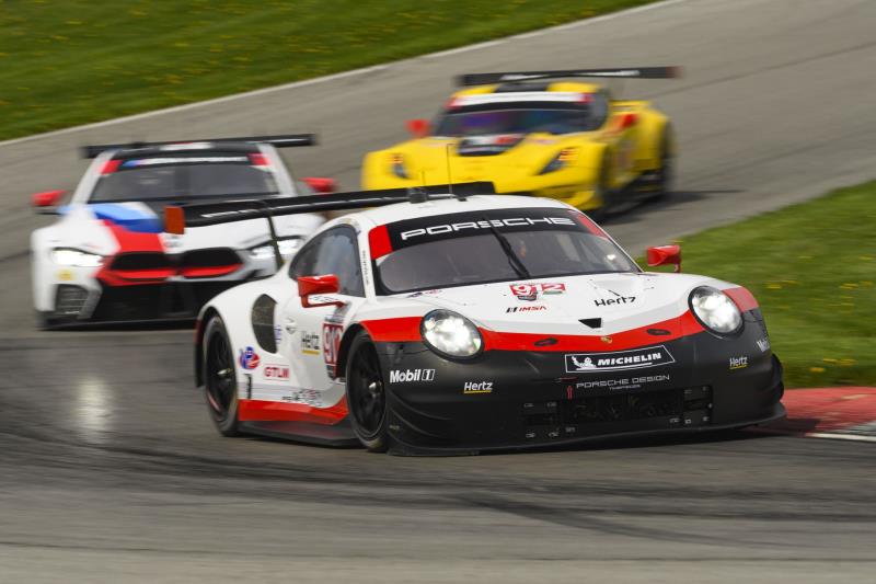 Porsche heads into second half of the season as points leader