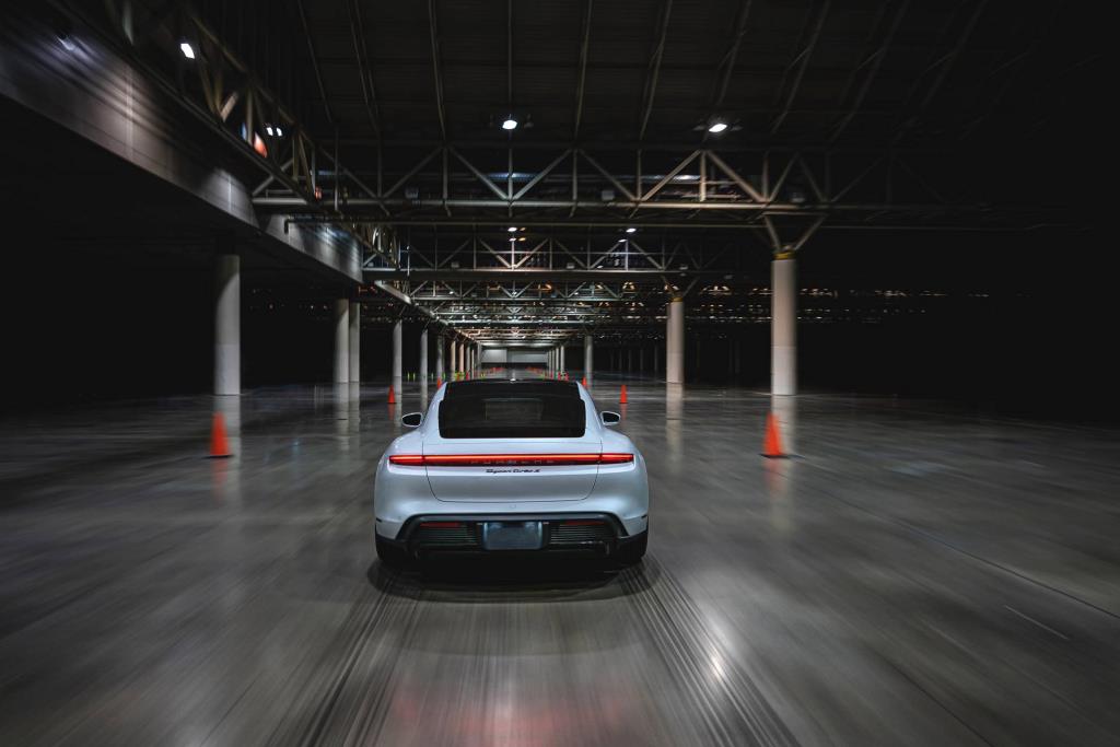 Porsche Taycan reaches 102 mph*
