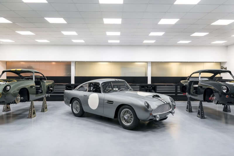 Production Officially Returns To Aston Martin's Historic Newport Pagnell Site