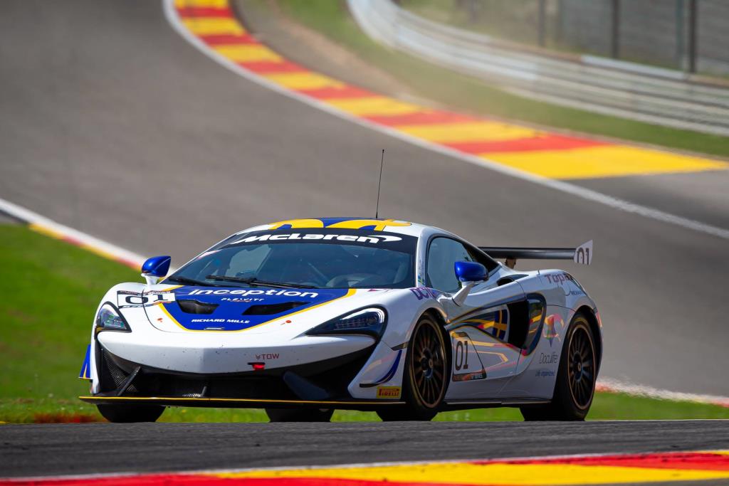 Double Victory For Flewitt As Pure McLaren GT Series Races At Spa-Francorchamps