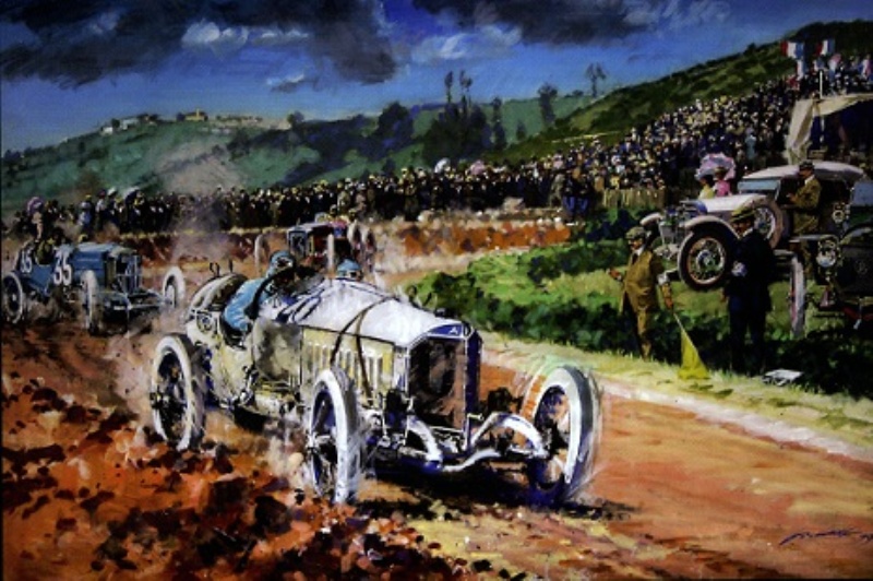 'RACE OF THE CENTURY' WINNING MERCEDES ATTENDS THE 2014 AMELIA ISLAND
