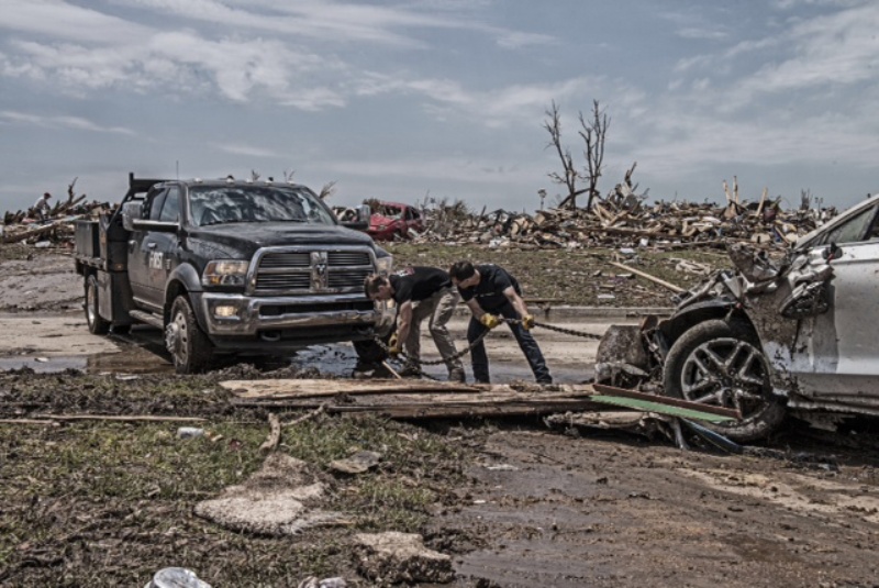Ram Truck Owners Near Moore, Okla., Deliver Supplies To Area Residents