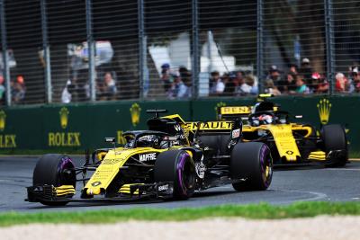 Renault Sport Formula 1 Team: Formula 1 Australian Grand Prix, Sunday