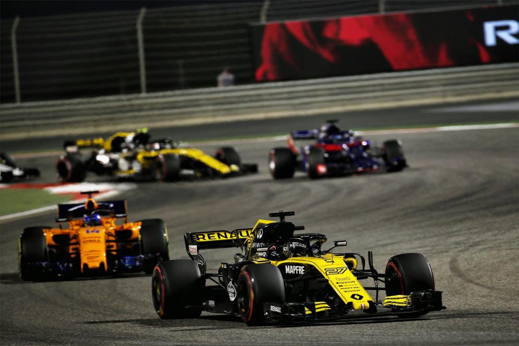 Renault Sport Formula 1 Team: Formula 1 Bahrain Grand Prix, Sunday