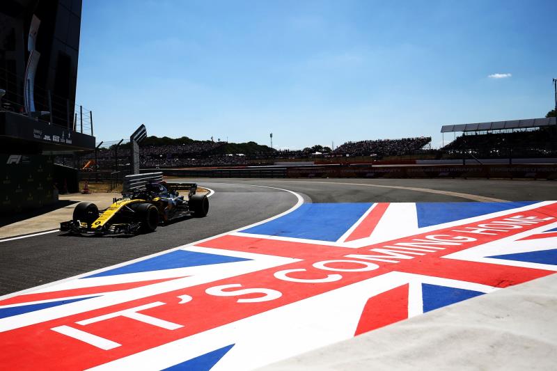 Renault Sport Formula 1 Team: Formula 1 Rolex British Grand Prix, Sunday