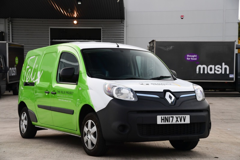 Renault And The Felix Project Combat Food Waste And Help To Deliver Hope To London's Most Vulnerable
