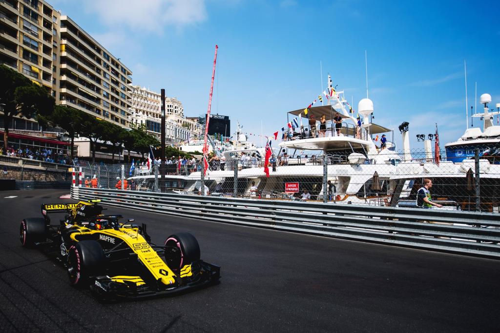 Renault Sport Formula 1 Team: Formula 1 Monaco Grand Prix, Sunday