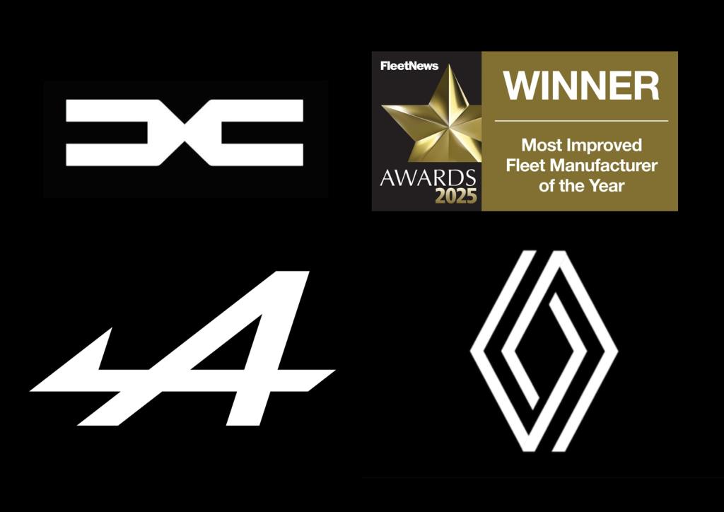 Double win for Renault Group at the Fleet News Awards, including 'Most Improved Fleet Manufacturer'
