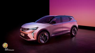 Scenic E-Tech electric voted The Car of the Year 2024