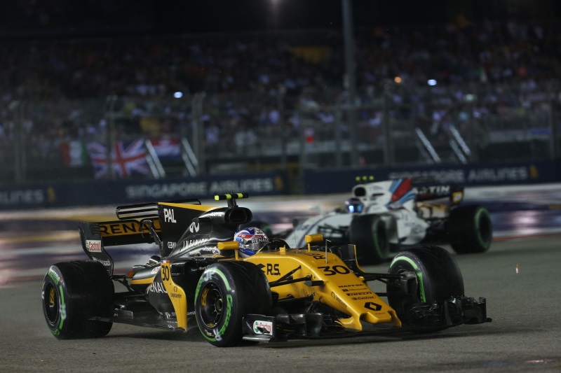 Renault Sport Racing Formula One Team: Formula 1 Singapore Grand Prix, Sunday
