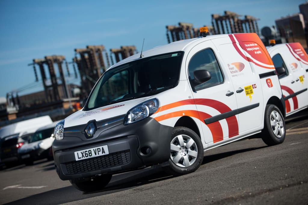 Renault Kangoo Z.E. 33 Adds Extra Spark To Leading Electricity Distributor's London-Based Fleet