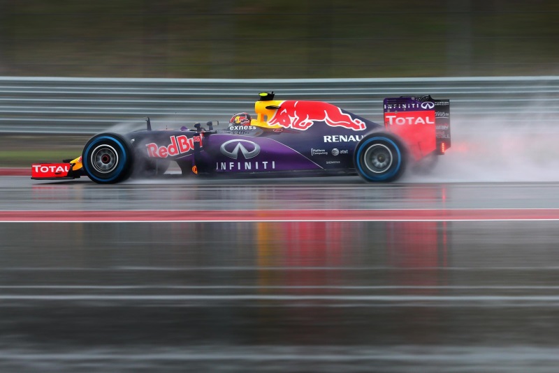 RICCIARDO FINISHES 10TH, KVYAT GETS A DNF AT THE U.S. GRAND PRIX