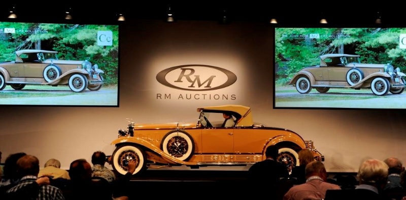 C IS FOR CADILLAC: $1.1 MILLION V-16 ROADSTER LEADS RM'S STRONGEST PERFORMANCE IN HERSHEY