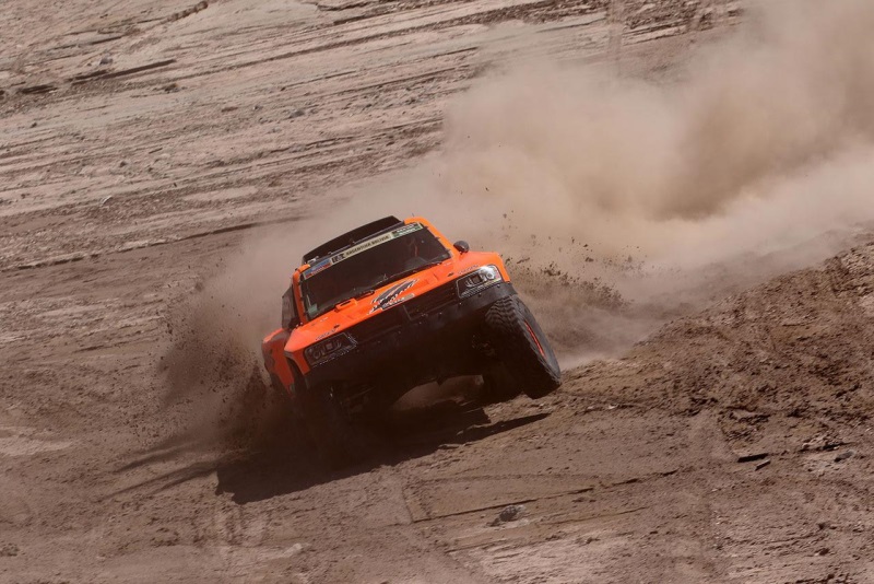 AMERICAN RACER ROBBY GORDON CLAIMS FIFTEENTH PLACE IN STAGE TEN OF DAKAR RALLY