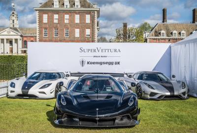 Sensational supercars and lavish luxury get Salon Privé London 2024 off to a flying start