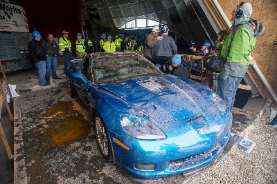 First ‘Sinkhole' Corvette Restored