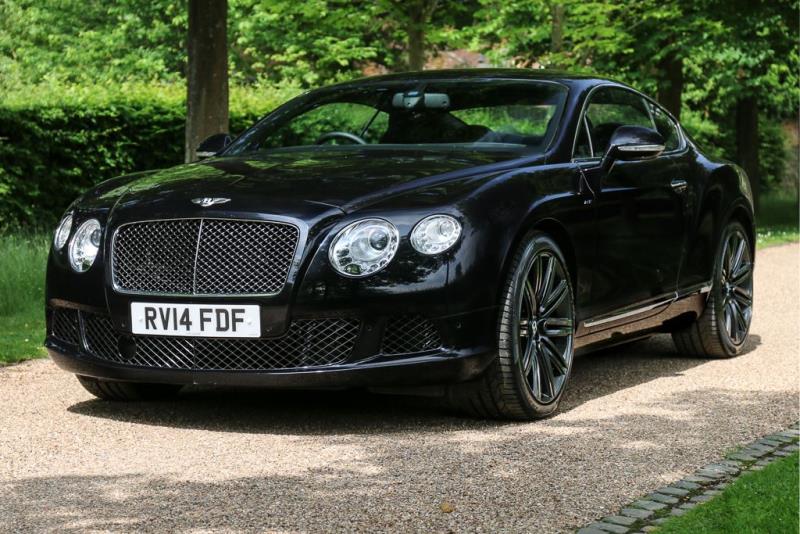 Sir Elton's Bentley On Its Way To The Silverstone Classic