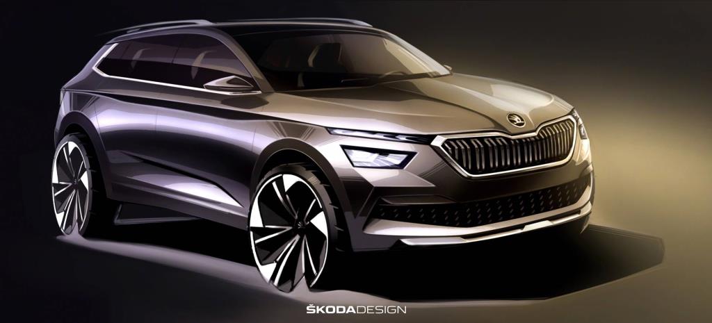 First Sketches Of The Škoda Kamiq: Outlook Of The New City Suv
