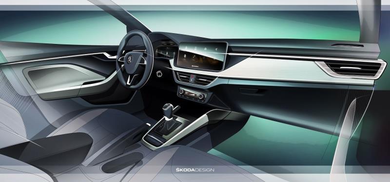 Škoda Scala With New Interior Concept
