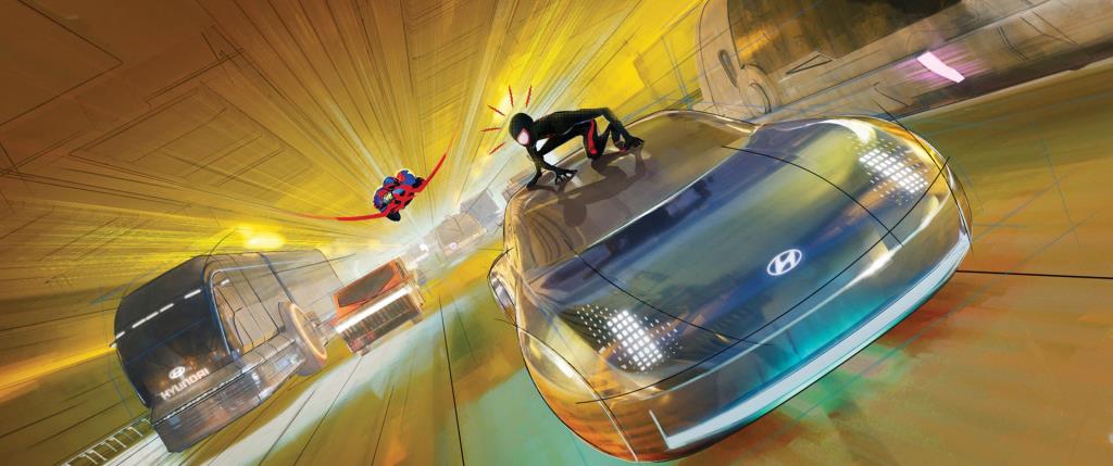 Hyundai Motor and Sony Pictures Team Up for the Third Time with 'Spider-Man: Across the Spider-Verse'