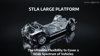 Stellantis Unveils BEV-native STLA Large Platform with 800 Km/500 Mile Range and the Ultimate Flexibility to Cover a Wide Spectrum of Vehicles