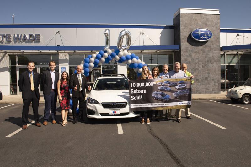 Subaru Sells 10-Millionth Vehicle In The U.S.