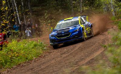 Subaru Motorsports USA caps perfect Championship ARA Season with win at Lake Superior Performance Rally