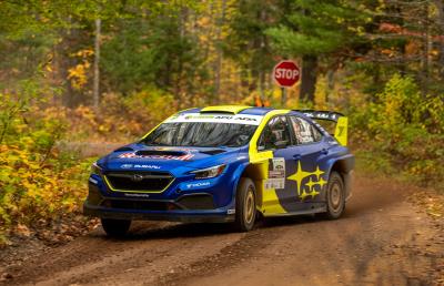 Subaru Motorsports USA caps perfect Championship ARA Season with win at Lake Superior Performance Rally