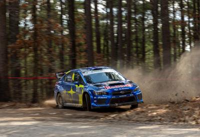 Subaru and Brandon Semenuk repeat win at 100 Acre Wood Rally