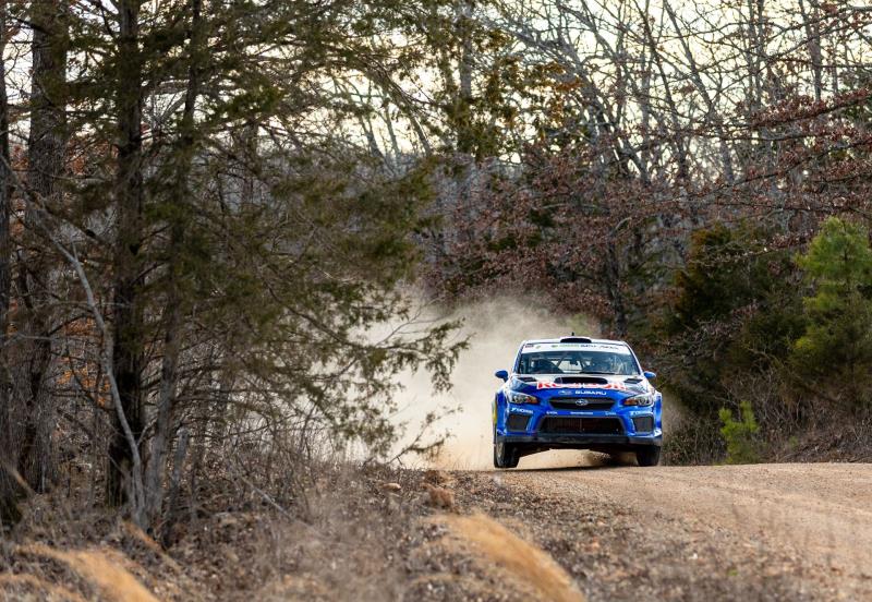 Subaru and Brandon Semenuk repeat win at 100 Acre Wood Rally