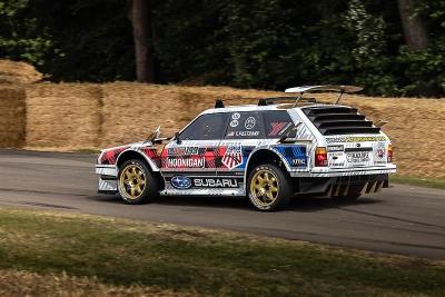 Subaru and Travis Pastrana first in class, second overall at 2023 Goodwood Festival of Speed Hillclimb Shootout