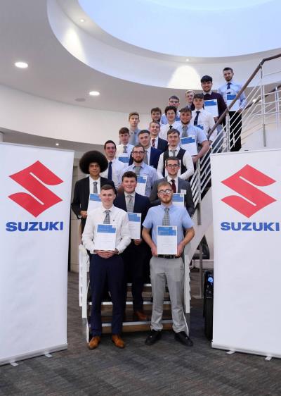 Suzuki celebrates latest class of graduates from its apprenticeship programme