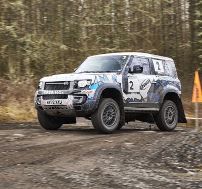 Tata Elxsi has been confirmed as the title partner for 2023 UK and International Defender Rally Series by Bowler