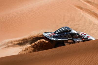 Team Audi Sport with good individual results and setbacks at the Dakar Rally