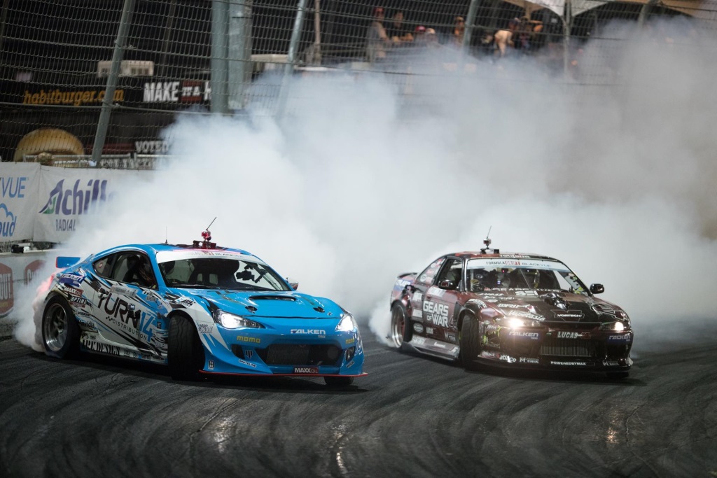 'TITLE FIGHT' SPONSORED BY GUMOUT AT THE FORMULA DRIFT CHAMPIONSHIP PRESENTED BY BLACKVUE DASH CAMERAS ROUND 8 RESULTS