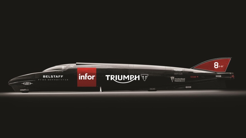 TRIUMPH MOTORCYCLES CONFIRMS NEW WORLD LAND SPEED RECORD ATTEMPT