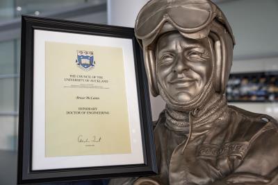 University of Auckland awards Bruce McLaren with posthumous honorary degree