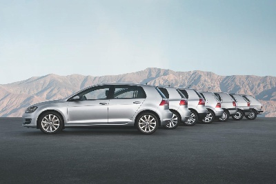 VOLKSWAGEN CELEBRATES 40 YEARS OF THE GOLF AT THE NEW YORK AUTO SHOW