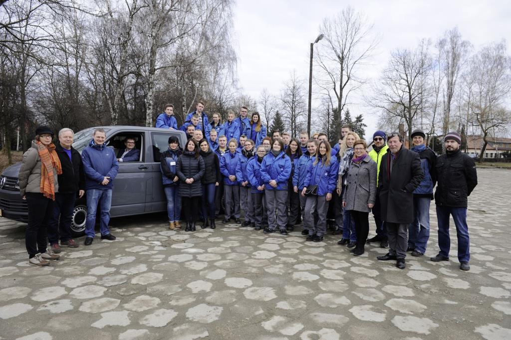 Volkswagen Donates T6 Transporter For Preservation Work At Auschwitz Memorial Site