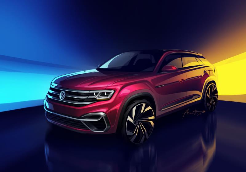 Volkswagen Announces A New Five-Passenger Atlas SUV To Be Built In Chattanooga
