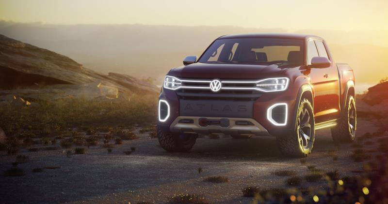 Double Premiere In New York: Volkswagen Presents The Atlas Cross Sport And Atlas Tanoak Concept Cars